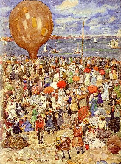 Maurice Prendergast The Balloon oil painting image